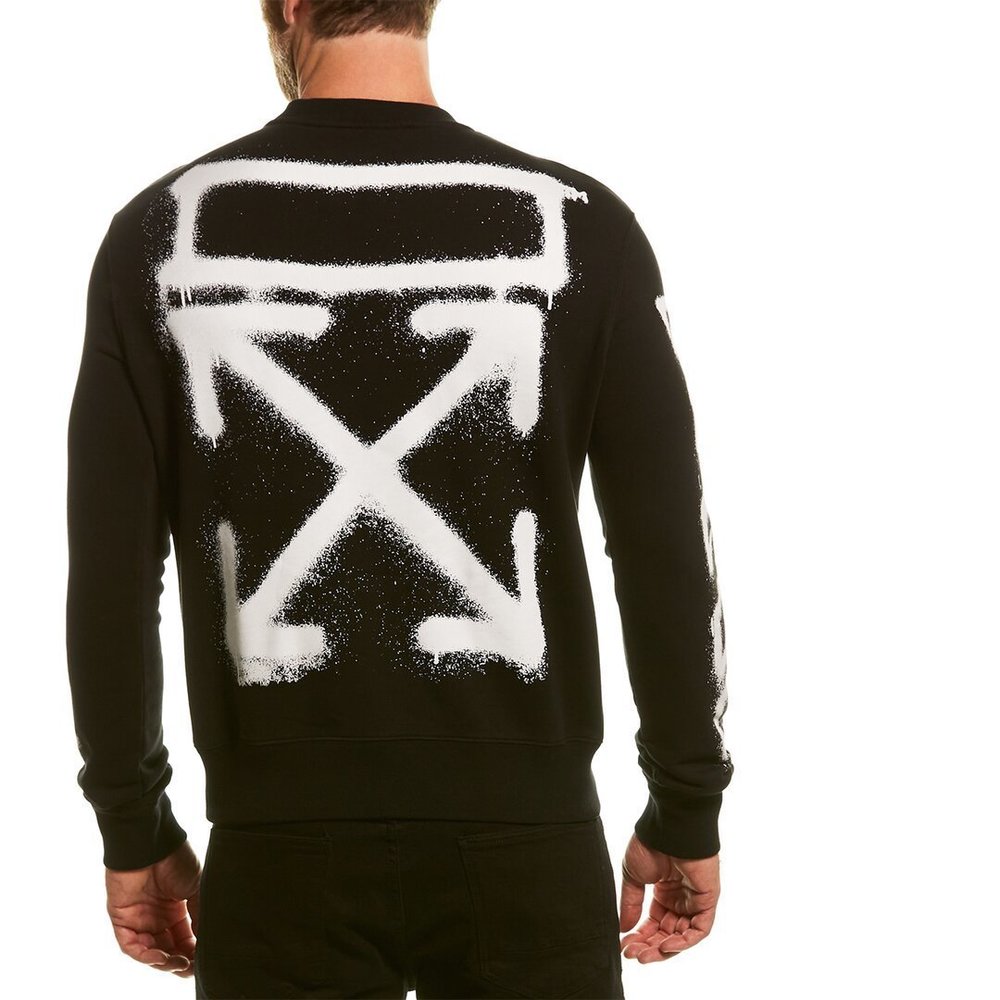 Off-White Graphic Crewneck Sweatshirt - Picture 2 of 4
